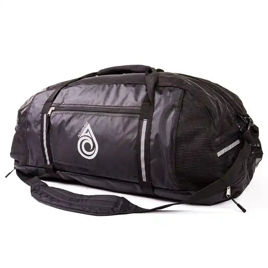 Deckhand Duffel 100L Duffel Bag Black  AquaQuest Waterproof