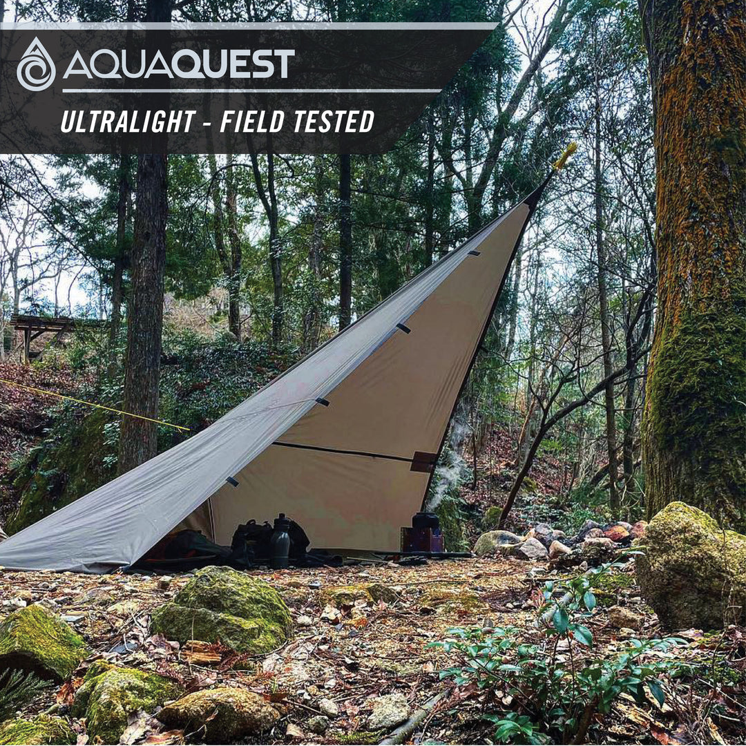 Guide Ultralight Tarp Camping Tarp AquaQuest Waterproof